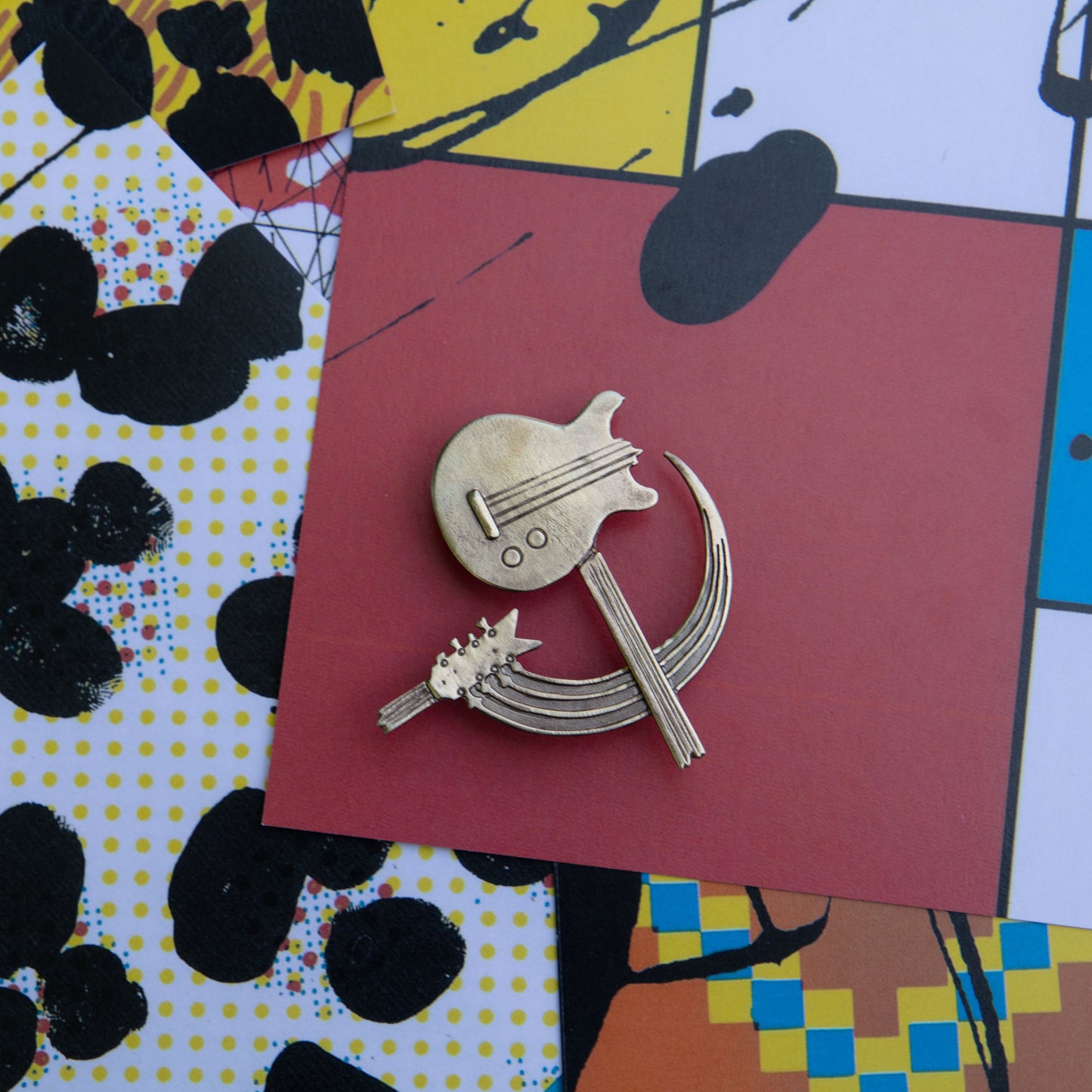 Hammer and Sickle Badge